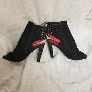 Jeffrey Campbell Ibiza Suede Heels Size 7.5